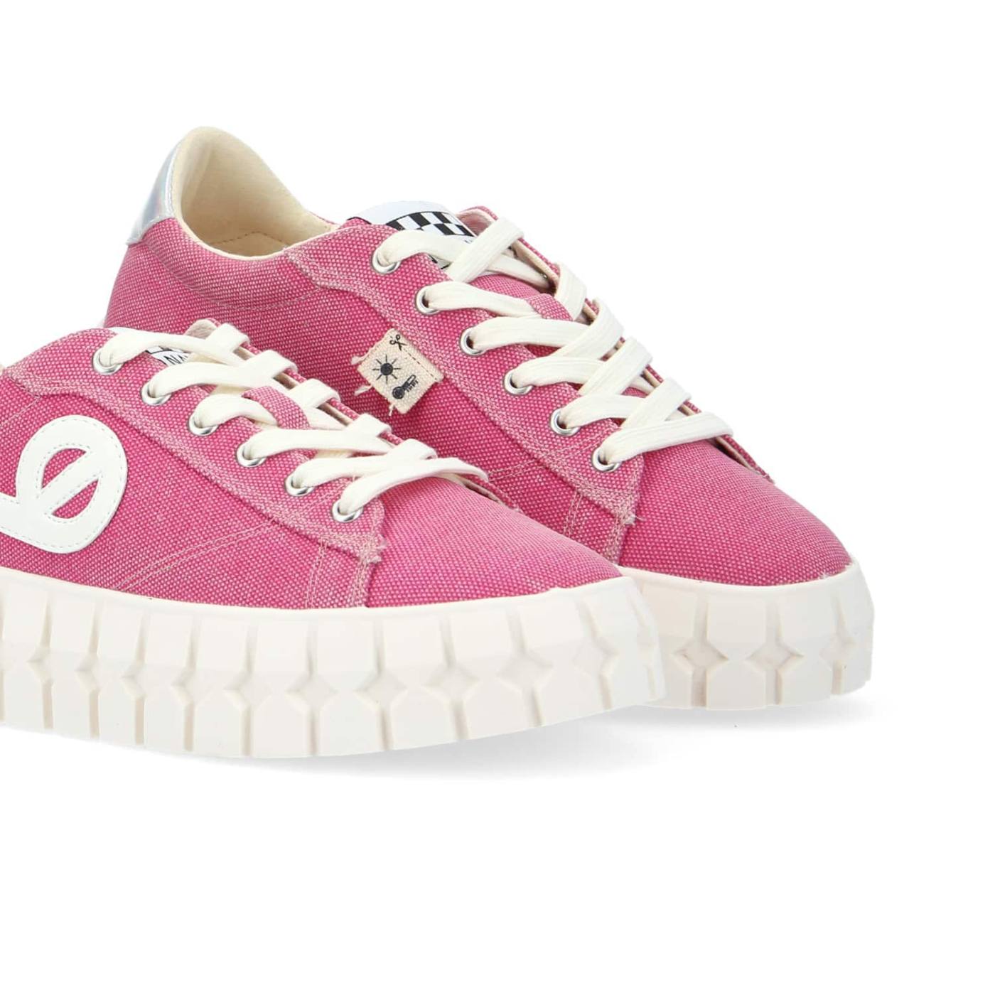 SNEAKER PLAY W - LUCE SOLARE - FUXIA/VERDE